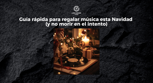 🎄 Guía rápida para regalar música esta Navidad (y no morir en el intento)