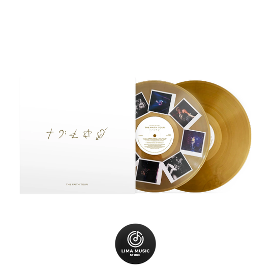George Michael - The Faith Tour (2LP edición limitada: Vinilo dorado con fotos Polaroid insertas + Vinilo de color dorado)