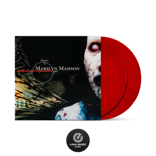 Marilyn Manson - Antichrist Superstar (Vinilo doble edición 30 aniversario de color rojo iridiscente con swirl dorado)