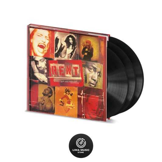 Varios (Banda Sonora) - Rent (Original Broadway Cast Recording) (Box Set de 3 Vinilos de color negro, edición 30 aniversario + Libro)