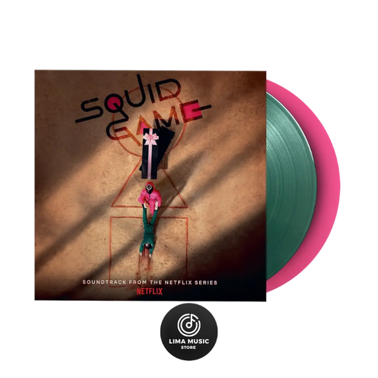 Jung Jaeil - Squid Game: Soundtrack From The Netflix Series (Vinilo doble edición limitada deluxe, numerada, de colores verde y rosado)