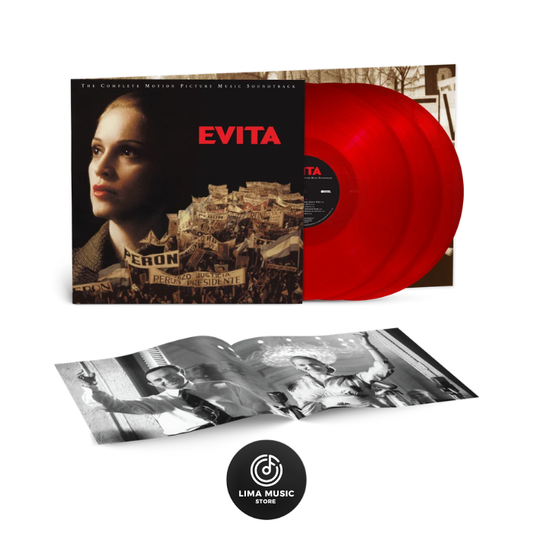 Madonna - Evita: The Complete Motion Picture Soundtrack (Vinilo triple edición 30 aniversario de color rojo translúcido)