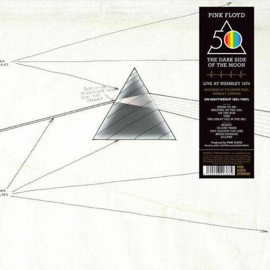 Pink Floyd - The Dark Side Of The Moon: Live At Wembley 1974 (Vinilo Edición 50 Aniversario, incluye posters)