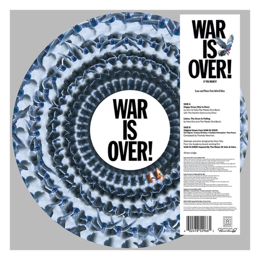 John Lennon & Yoko Ono - Happy Xmas (War Is Over) (Vinilo de 12" edición limitada zoetrope)