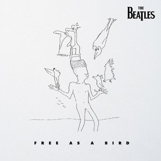 The Beatles - Free as a bird / Real Love (Vinilo de 7" edición limitada mixes 2025 de color blanco translúcido)