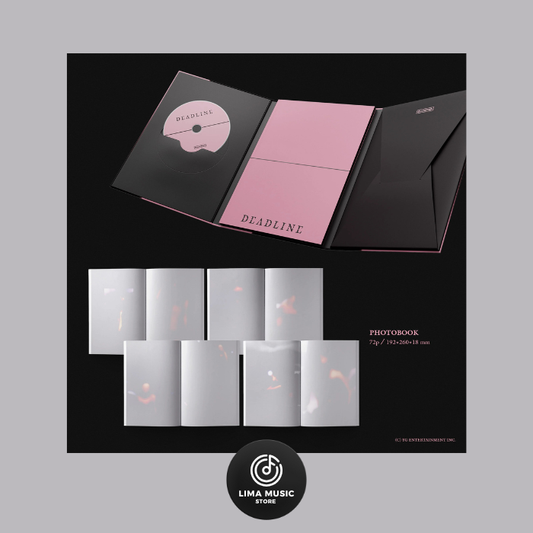 BLACKPINK - DEADLINE (CD box edición BLACK)