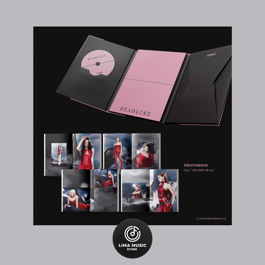 BLACKPINK - DEADLINE (CD box edición BLACK)