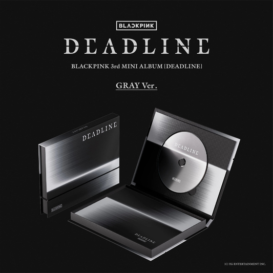 BLACKPINK - DEADLINE (CD box edición GRAY)