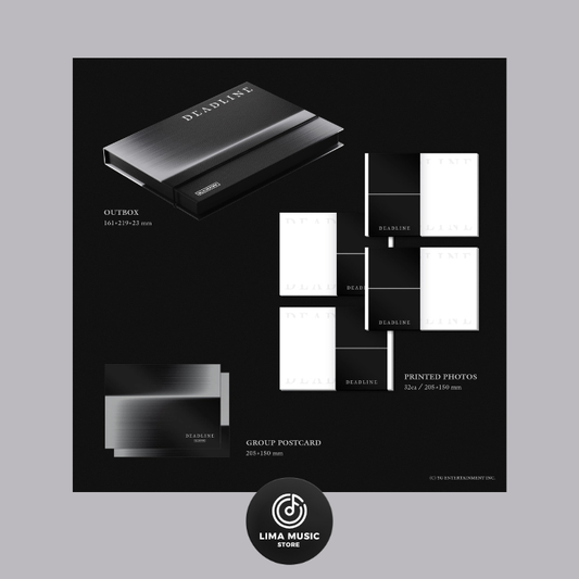 BLACKPINK - DEADLINE (CD box edición GRAY)