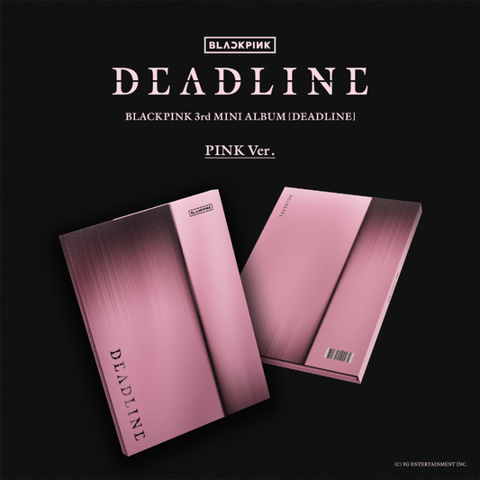 BLACKPINK - DEADLINE (CD box edición PINK)