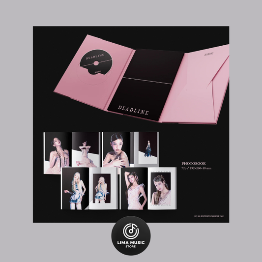 BLACKPINK - DEADLINE (CD box edición PINK)