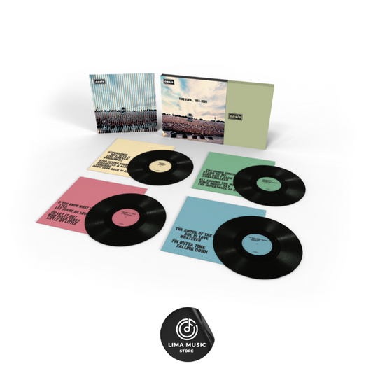 Oasis - Time Flies... 1994-2009 (Vinilo cuádruple de color negro, con arte impreso, edición 15 aniversario)