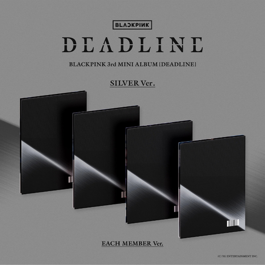 BLACKPINK - DEADLINE (CD box edición SILVER)