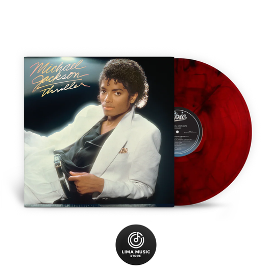 Michael Jackson - Thriller (Vinilo de color "red & black marble")