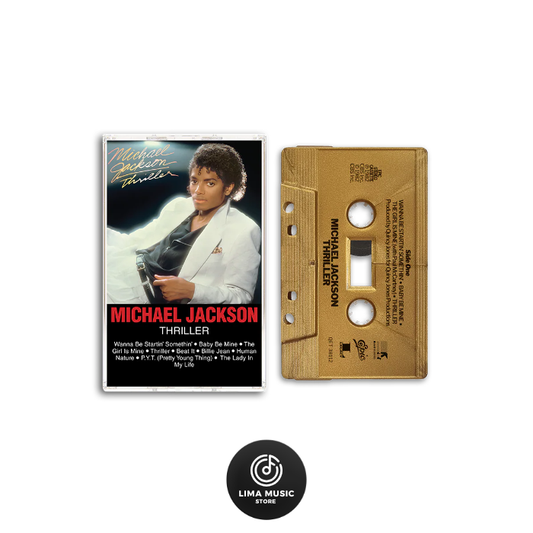 Michael Jackson - Thriller (Cassette de color "gold metallic")