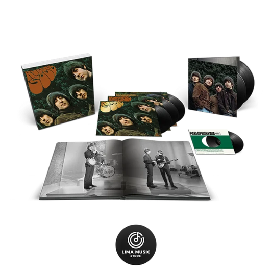 The Beatles - Rubber Soul (Box Set de 5 Vinilos de 12" + 1 Vinilo de 7" + Libro de tapa dura, edición especial súper deluxe 2026)