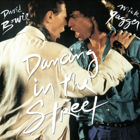 David Bowie & Mick Jagger - Dancing in the street (Vinilo de 12" edición 40 aniversario de color blanco)
