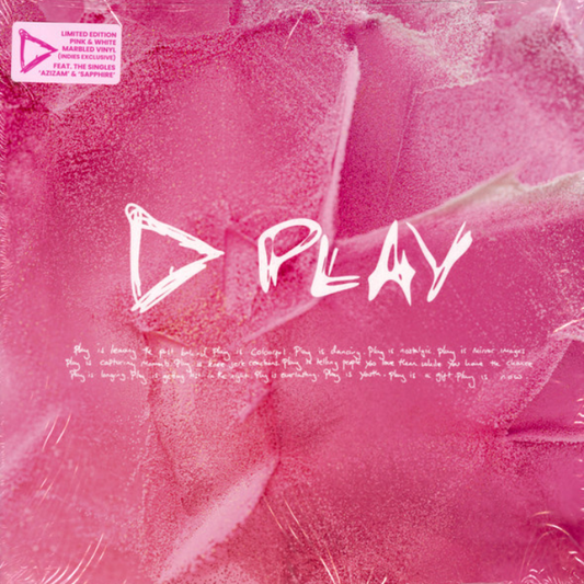 Ed Sheeran - Play (Vinilo Indie Exclusive de color blanco y rosado jaspeado)