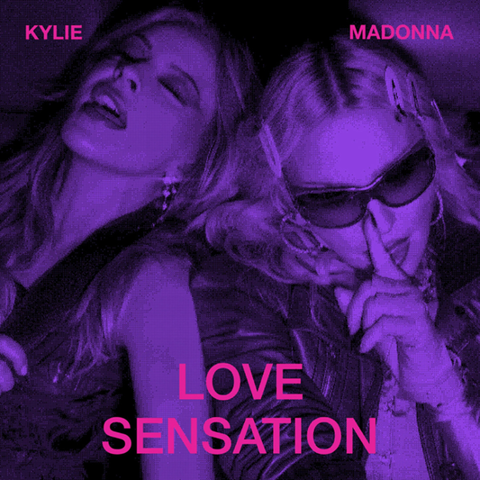 Madonna & Kylie - Love Sensation (Vinilo de 7" edición single limitada de color transparente)