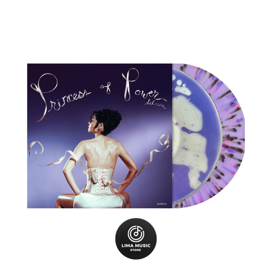 Marina - Princess Of Power (2LP edición deluxe: Vinilo transparente con líquido morado + Vinilo splatter de color morado)