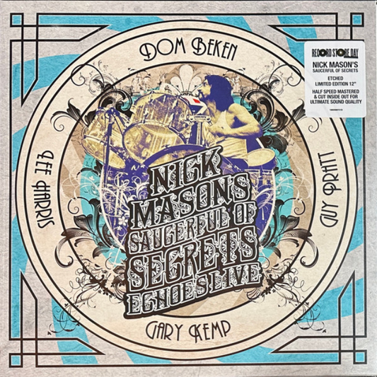 Nick Mason's Saucerful Of Secrets - Echoes Live (Vinilo de 12" edición limitada con lado B grabado, Record Store Day RSD 2025)