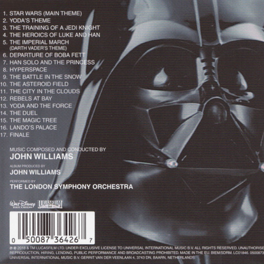 Varios (Banda Sonora) - Star Wars: The Empire Strikes Back (CD)
