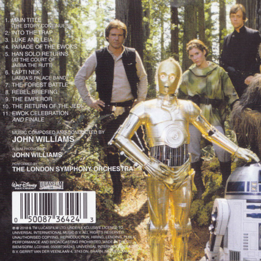 Varios (Banda Sonora) - Star Wars: Return of the Jedi (CD)