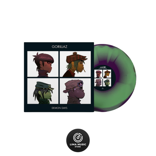 Gorillaz - Demon Days (Vinilo edición limitada half-speed master, de color verde, morado y rojo)