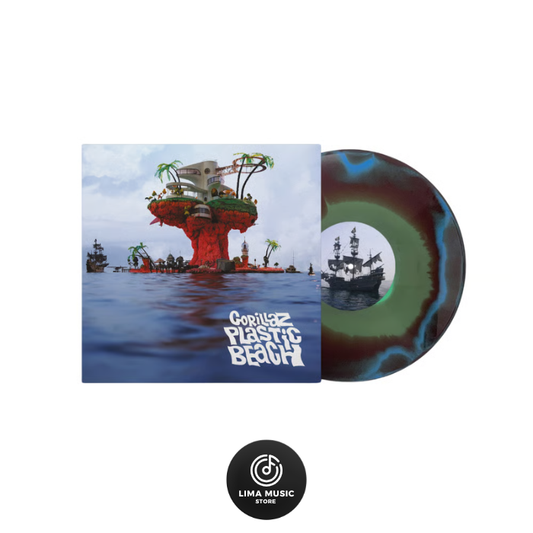 Gorillaz - Plastic Beach (Vinilo edición limitada half-speed master, de color azul, verde y naranja)