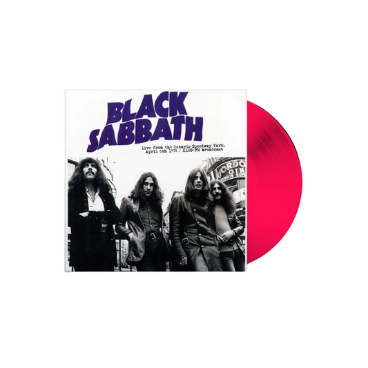 Black Sabbath - Live From The Ontario Speedway Park, April 6th 1974: KLOS-FM Broadcast (Vinilo de color rosado - Edición limitada)