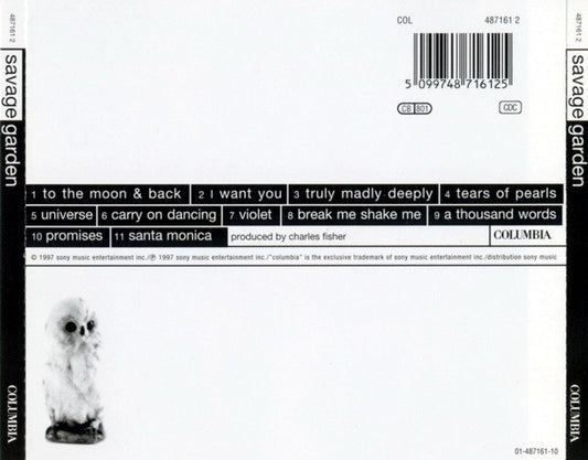 Savage Garden - Savage Garden (CD De Época)
