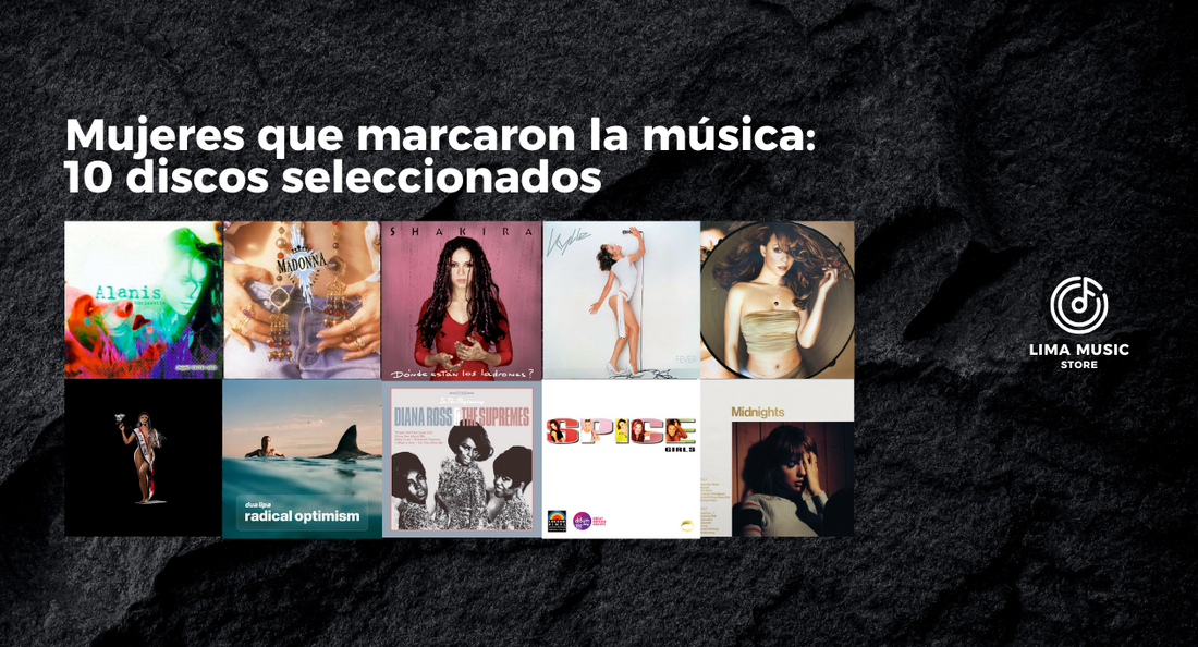 🎶 Mujeres que marcaron la música: 10 discos seleccionados🎶