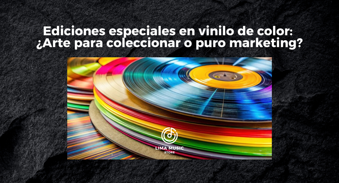 🎨 Ediciones especiales en vinilo de color: ¿Arte para coleccionar o puro marketing?