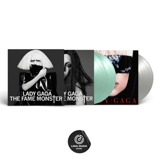 Lady Gaga - The Fame Monster (Vinilo triple edición limitada de colores “silver & coke bottle clear”)