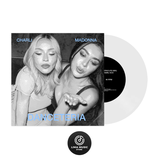 Madonna & Charli - Danceteria (Vinilo de 7" edición single limitada de color transparente)
