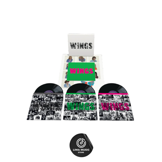 Paul McCartney & Wings - WINGS (Box set de 3 vinilos negros en estuche de tapa dura troquelada con 1 póster)