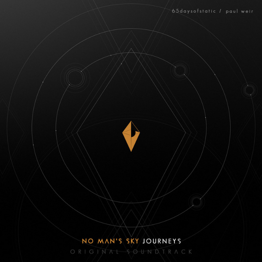 65daysofstatic / Paul Weir - No Man's Sky: Journeys (Vinilo doble edición deluxe de color negro)