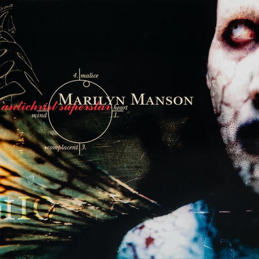 Marilyn Manson - Antichrist Superstar (Vinilo doble edición 30 aniversario de color rojo iridiscente con swirl dorado)