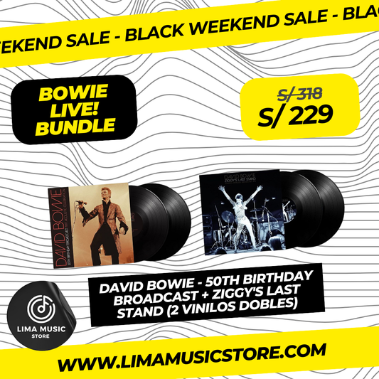 [BLACK WEEKEND] David Bowie - Bowie Live! Bundle (2 Vinilos Dobles)