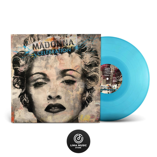 Madonna - Celebration (Vinilo edición limitada de color celeste translúcido, 10 tracks)