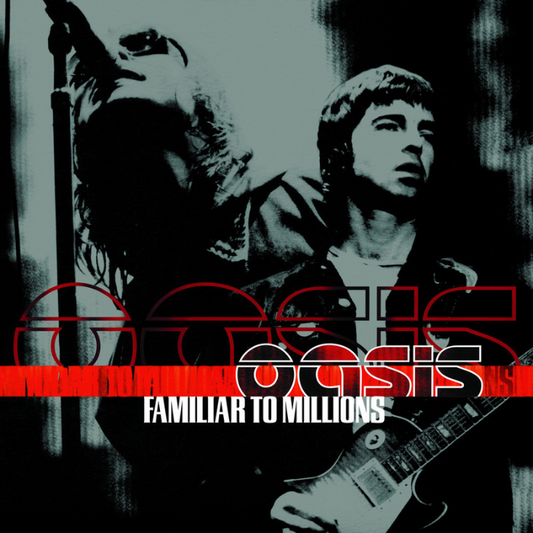 Oasis - Familiar to millions (Vinilo triple de color plateado edición 25 aniversario exclusivo de la tienda oficial de Oasis)