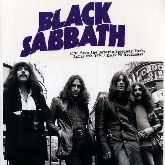 Black Sabbath - Live From The Ontario Speedway Park, April 6th 1974: KLOS-FM Broadcast (Vinilo de color rosado - Edición limitada)