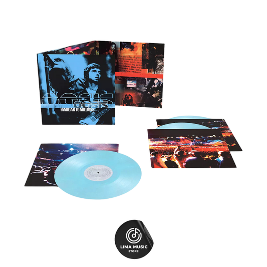 Oasis - Familiar to millions (Vinilo triple de color azul edición 25 aniversario exclusiva UO)