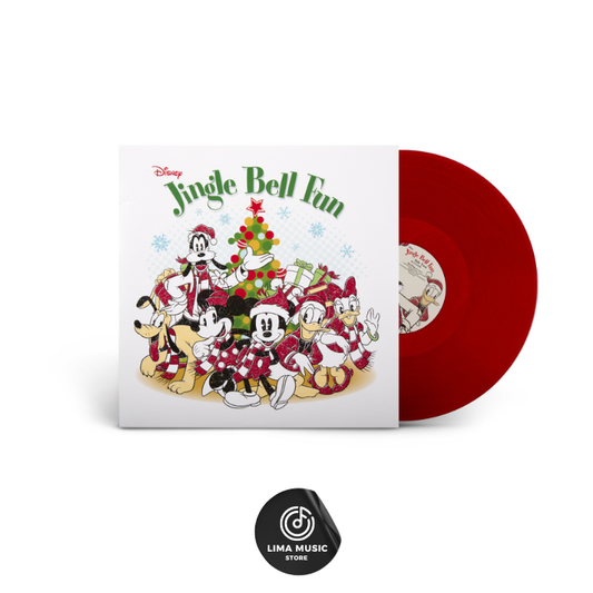 Varios - Disney Jingle Bell Fun (Vinilo edición limitada de color rojo traslúcido con póster)