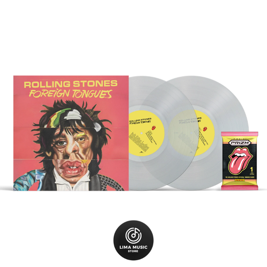 The Rolling Stones - Foreign Tongues (Vinilo doble edición limitada indie exclusive de color ultratransparente con tarjeta coleccionable de Panini)