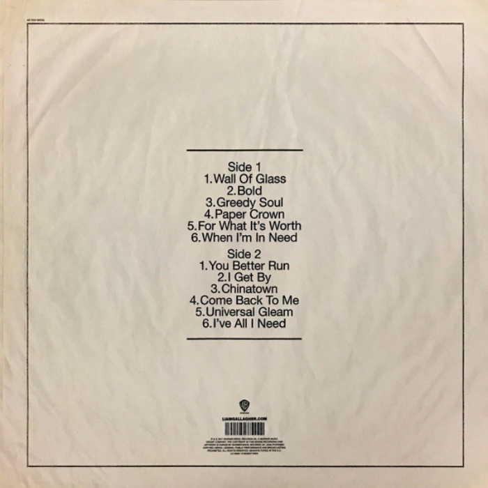 Liam Gallagher - As You Were (Vinilo) – Lima Music Store