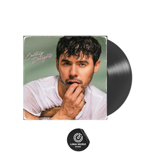 David Archuleta - Earthly Delights (Vinilo de color negro cósmico translúcido con inserto firmado)