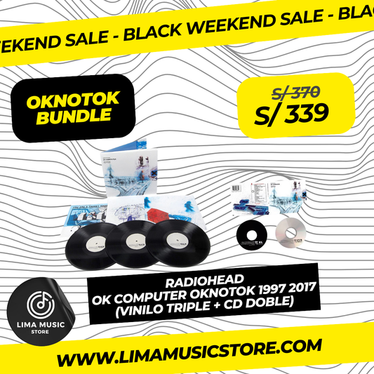 [BLACK WEEKEND] Radiohead - OKNOTOK BUNDLE (Vinilo Triple + CD Doble)