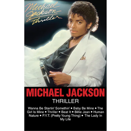 Michael Jackson - Thriller (Cassette de color "gold metallic")