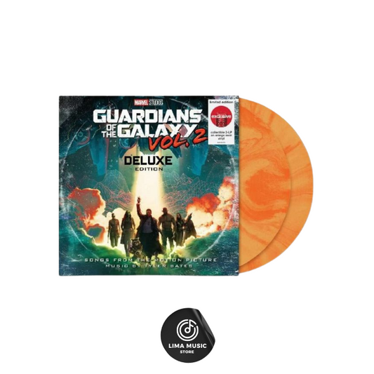 Varios (Banda Sonora) - Guardians Of The Galaxy Vol. 2 (Vinilo doble edición limitada deluxe de color naranja swirl)